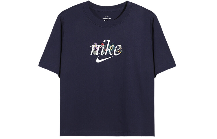 

Футболка женская темно-синяя Nike