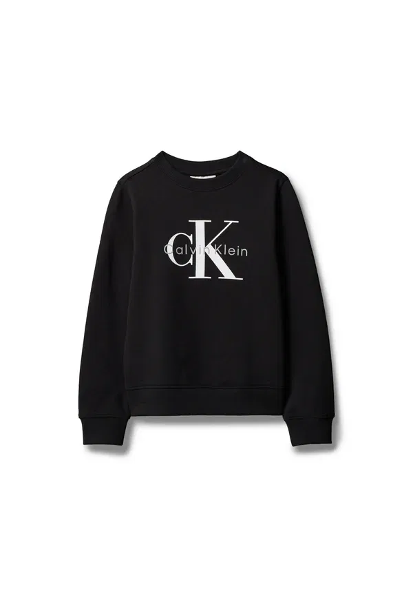Толстовка Monologo Calvin Klein Jeans, черный — фото 3