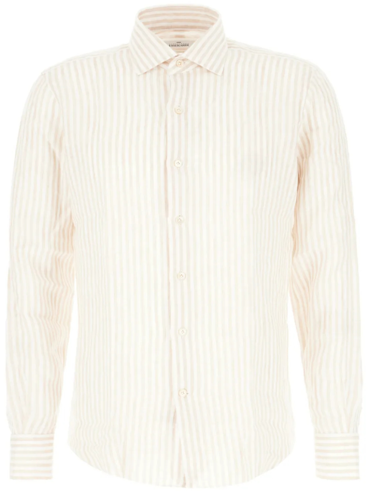 

Льняная рубашка Alessandro Gherardi, нейтральный