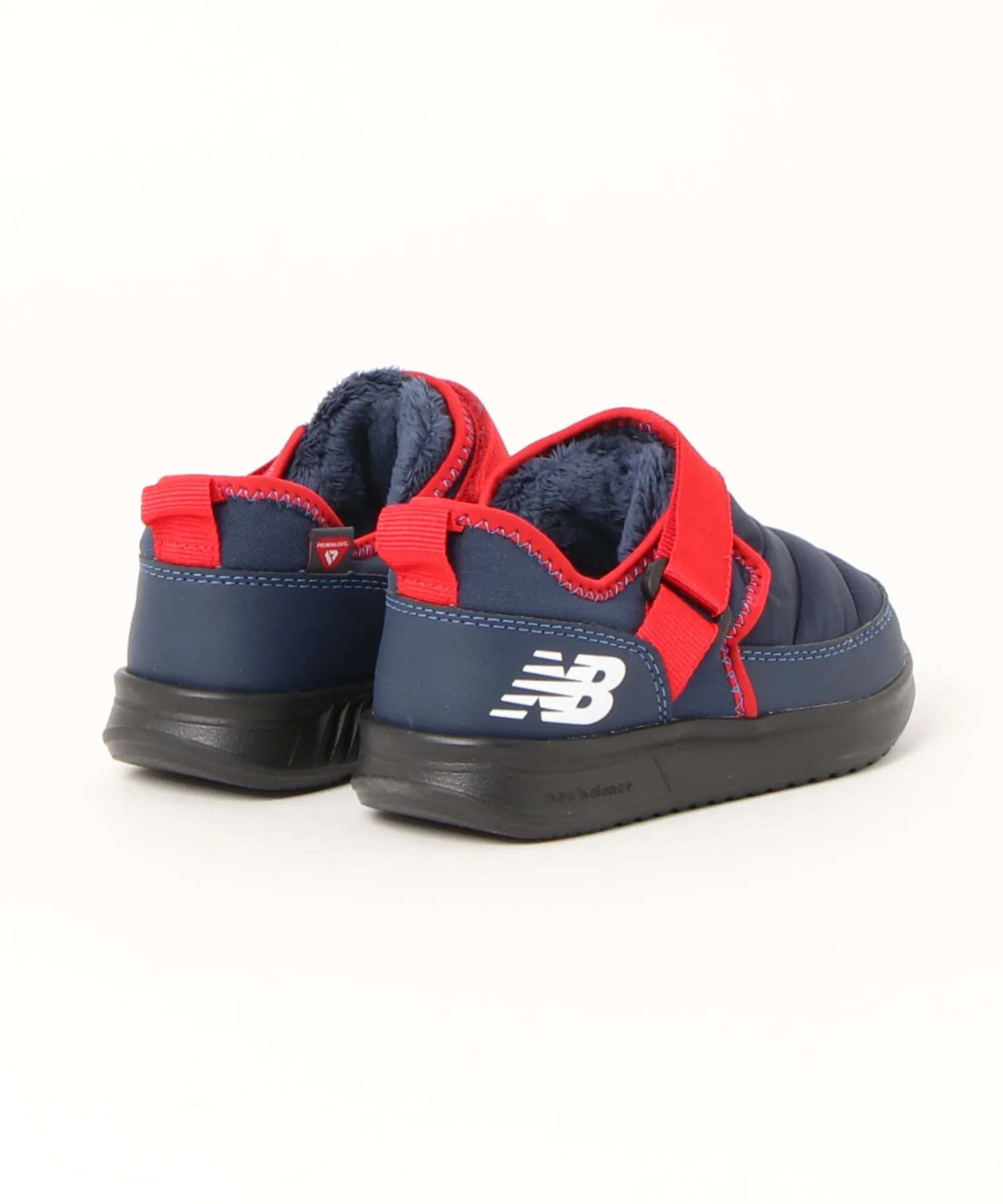 Детские кроссовки с липучкой и утеплением YHMOC New Balance синие — фото 2
