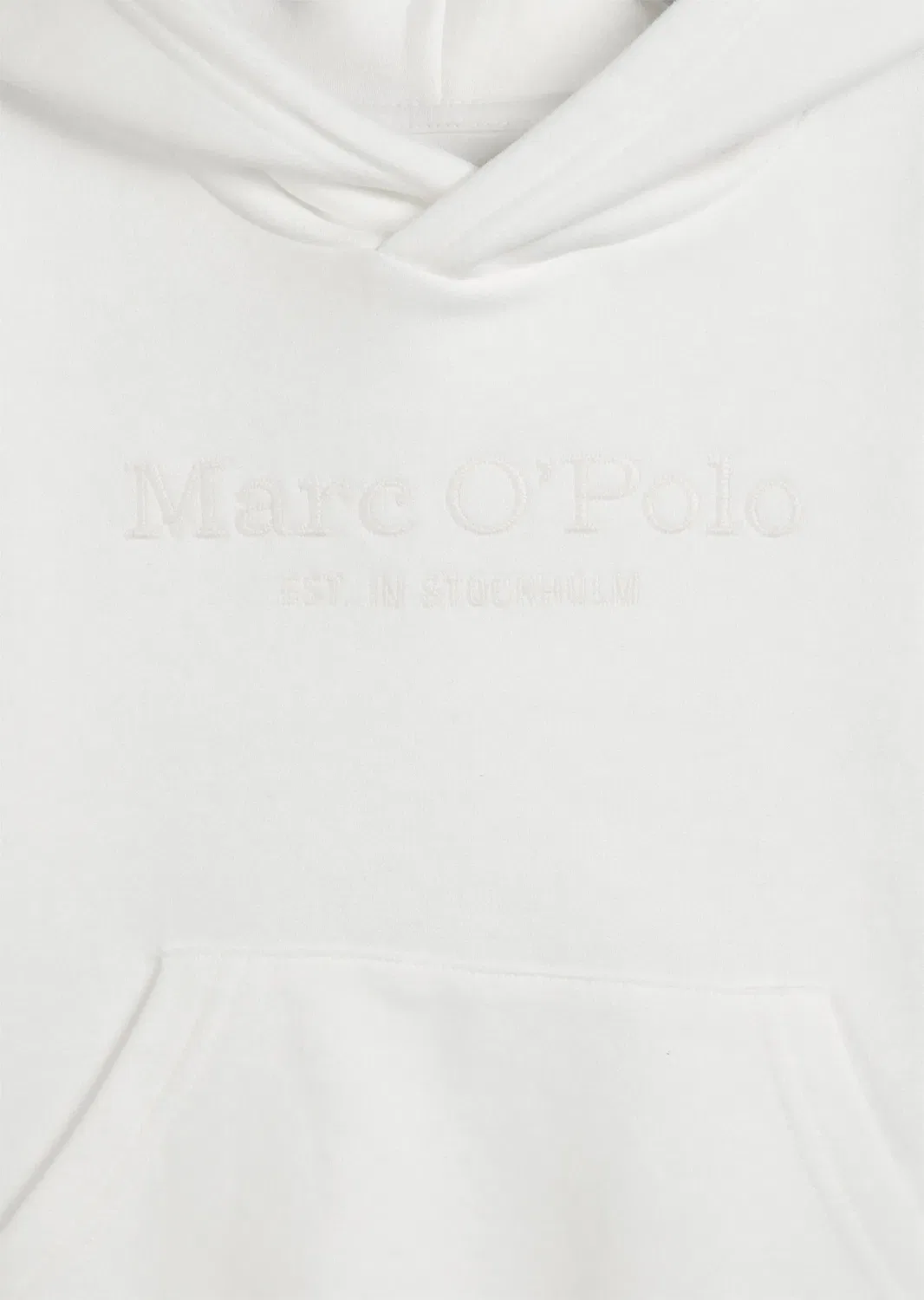 Свитшот детский унисекс из органического хлопка Marc O'Polo, яично-белый — фото 3