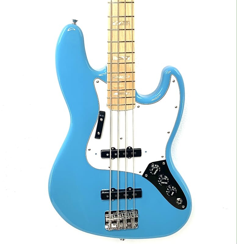 

Басс гитара Fender MIJ Limited International Color Jazz Bass - Maui Blue