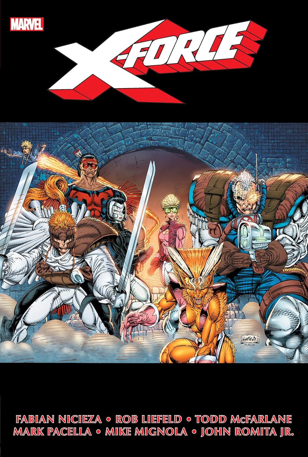 

X-Force Omnibus Vol. 1 Rob Liefeld First Issue Cover [New Printing] (Marvel Universe)