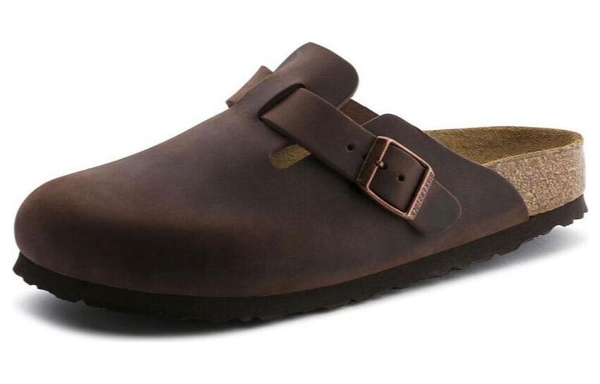 

Сабо Boston Soft Footbed Oiled Leather Habana Brown Birkenstock
