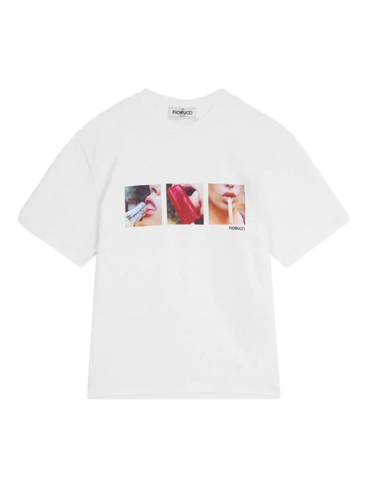 

Футболка с фотопринтом Fiorucci, белый