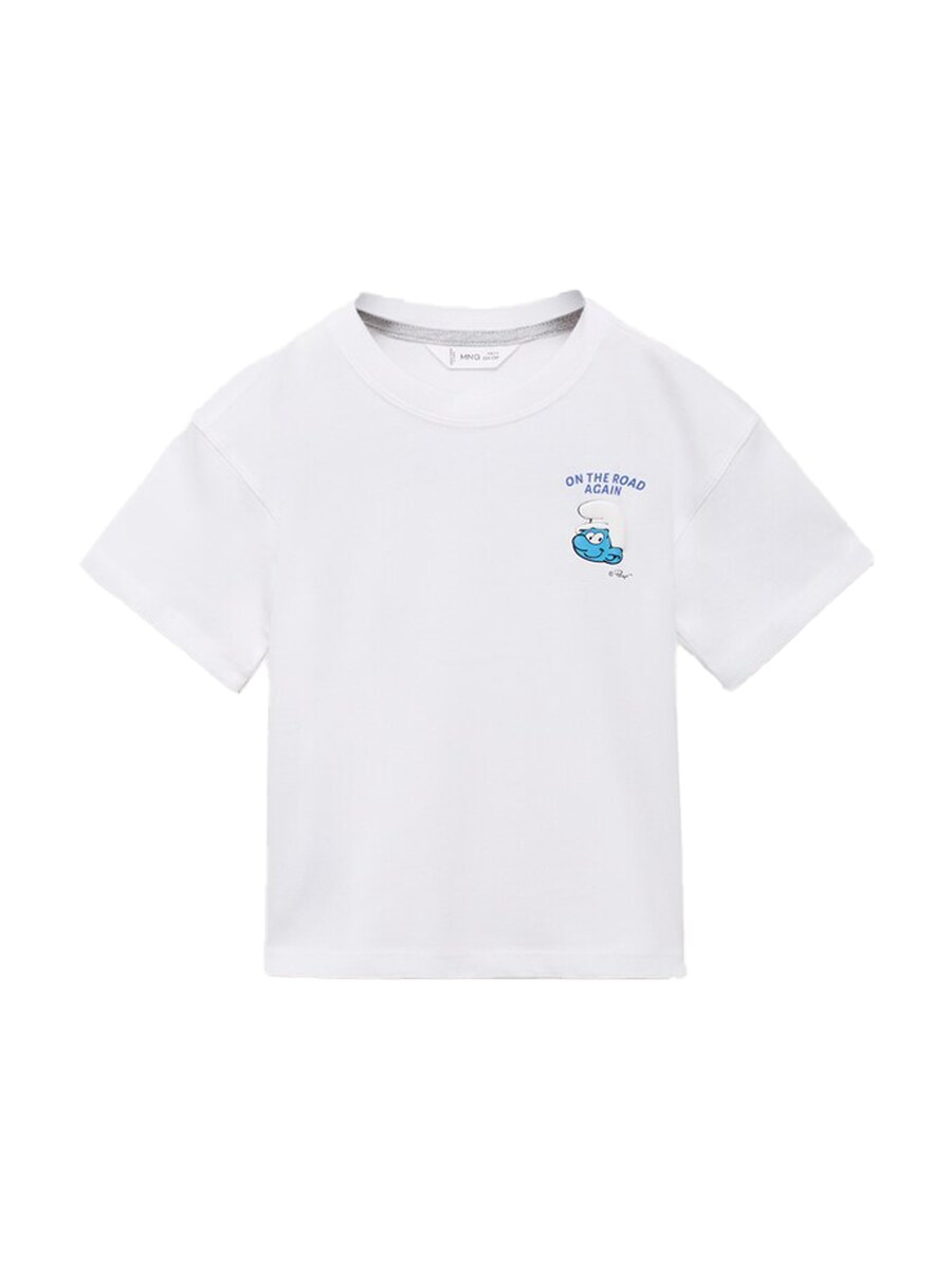 

Рубашка MANGO KIDS SMUMOTO, белый