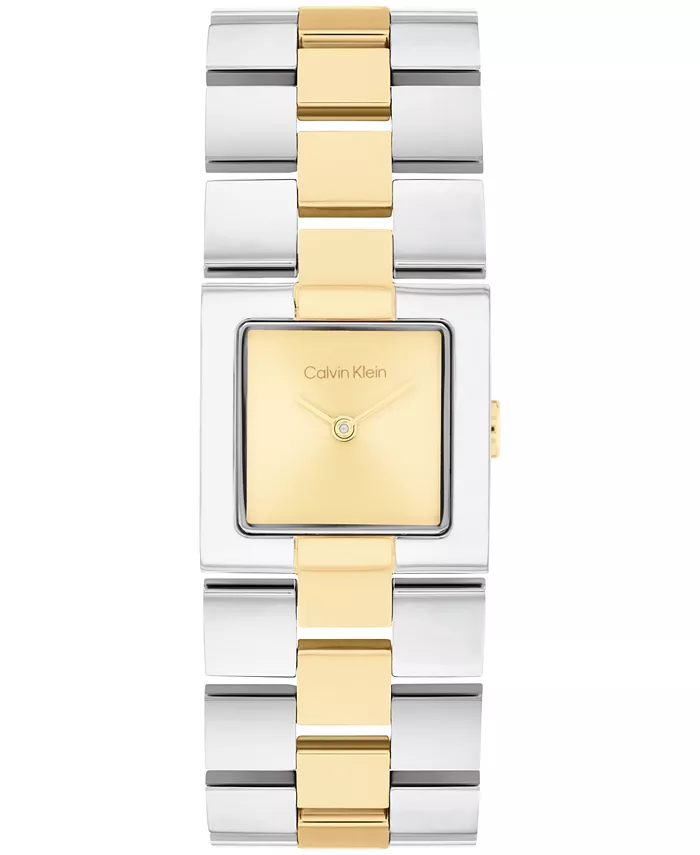 

Женские часы CK Meridian с двухцветным браслетом из нержавеющей стали, 22 мм Calvin Klein