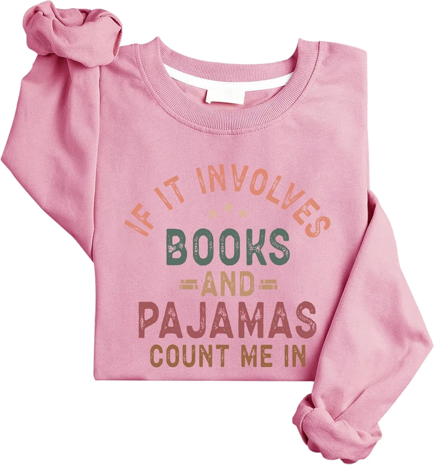 

Свитшут для любителей книг и пижам Vordaciy