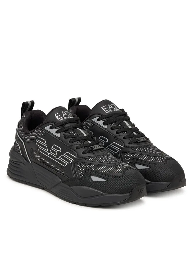 EA7 Emporio Armani Кроссовки 7X000306 AF23595 MZ186 черные — фото 2