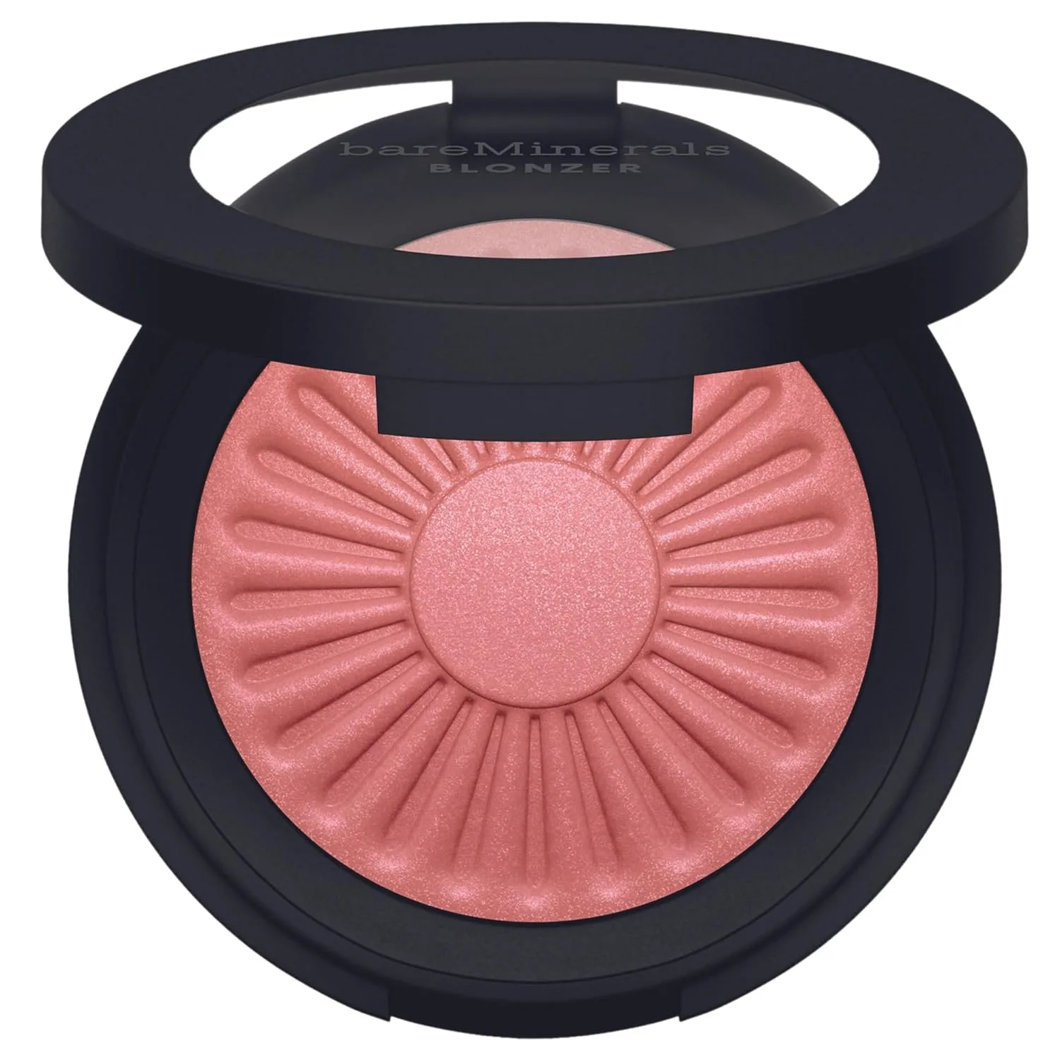 bareMinerals Gen Nude Blonzer, Blush & Bronzer Hybrid, компактная пудра без талька, сияющий финиш, стойкость в течение всего дня, розово-бронзовые оттенки, веганский продукт. 3.69 г (1 шт.), Kiss of Pink