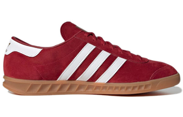 Кроссовки adidas originals Terrace Series Hamburg 'Red White', красный — фото 2