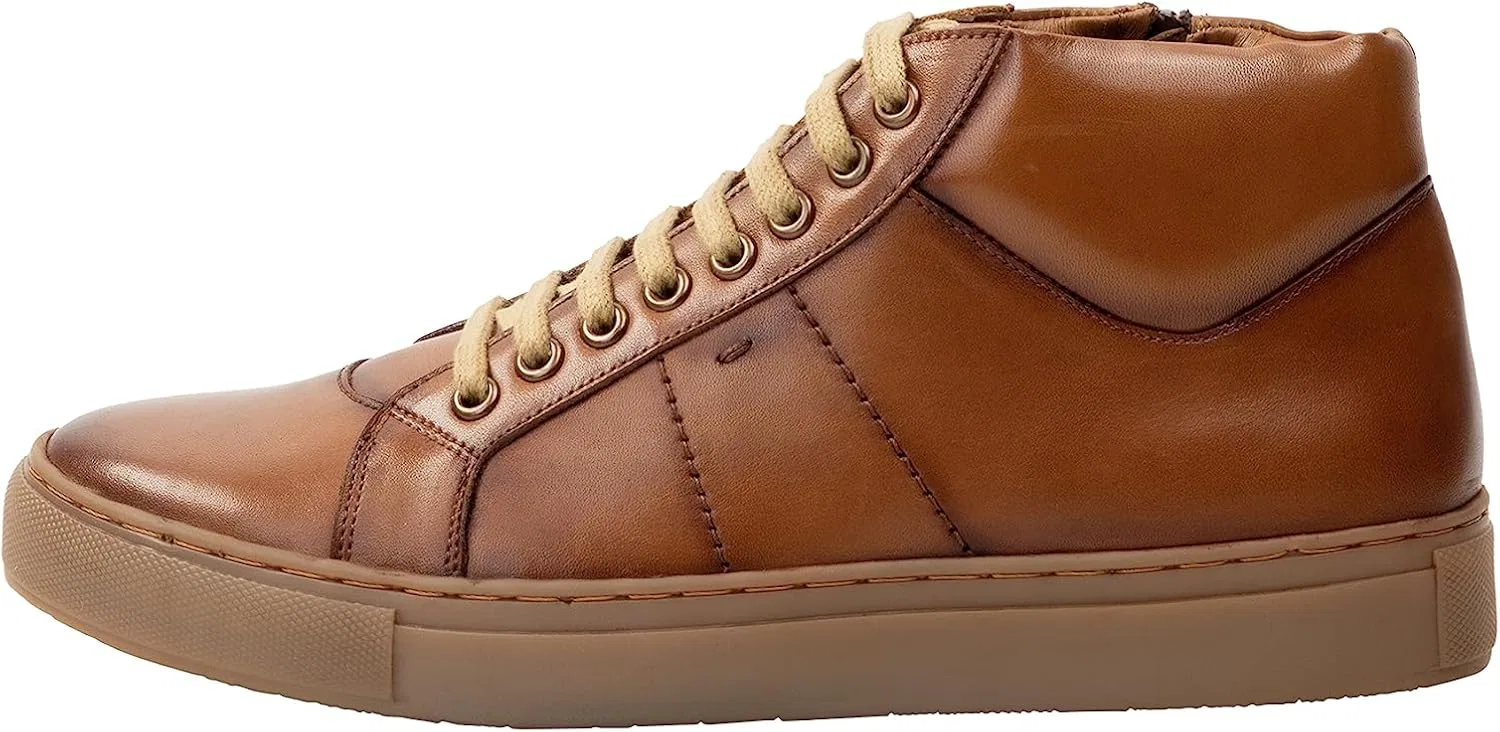 Мужские ботинки на шнуровке ACESELLO, Camel