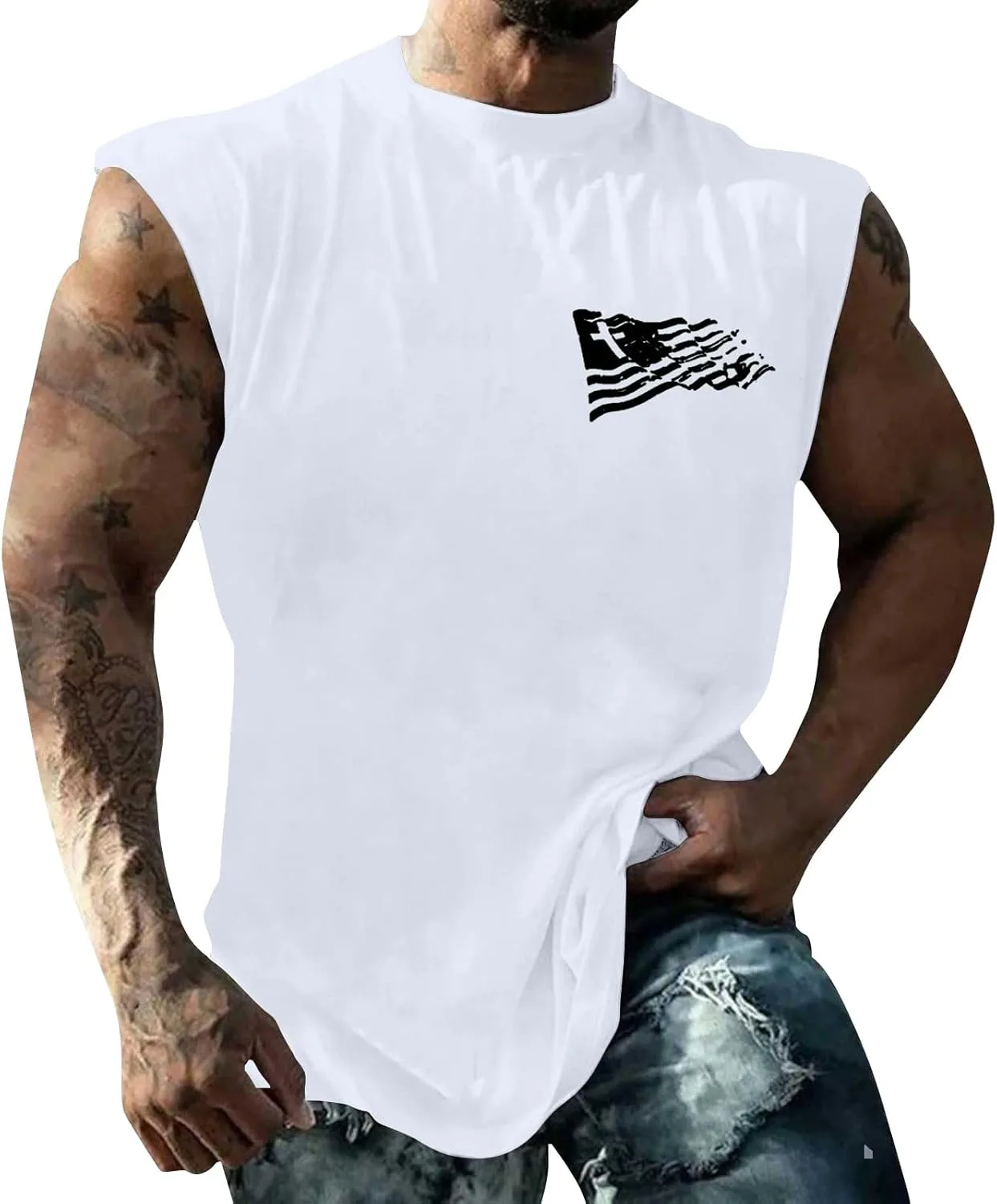 

Футболка Casual с принтом для мужчин