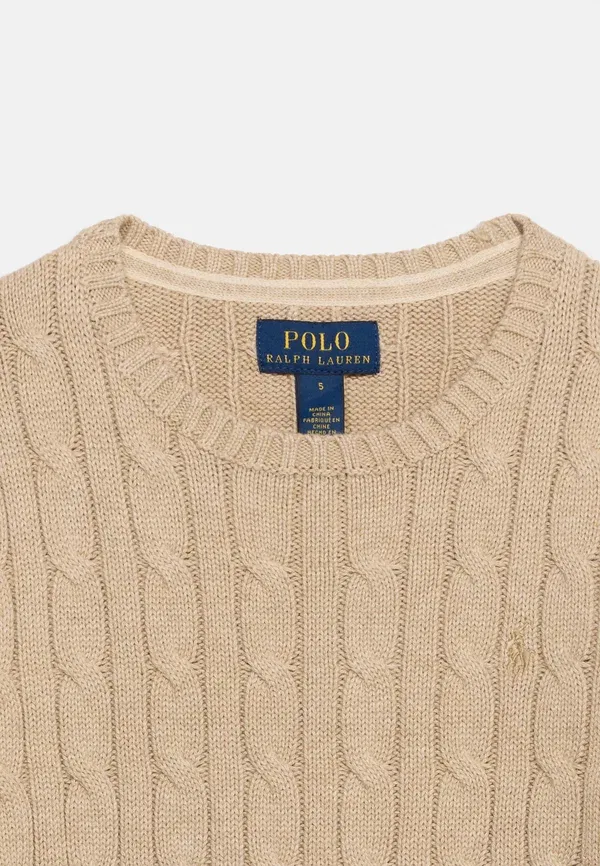 Свитер Polo Ralph Lauren Cable, цвет загар — фото 4