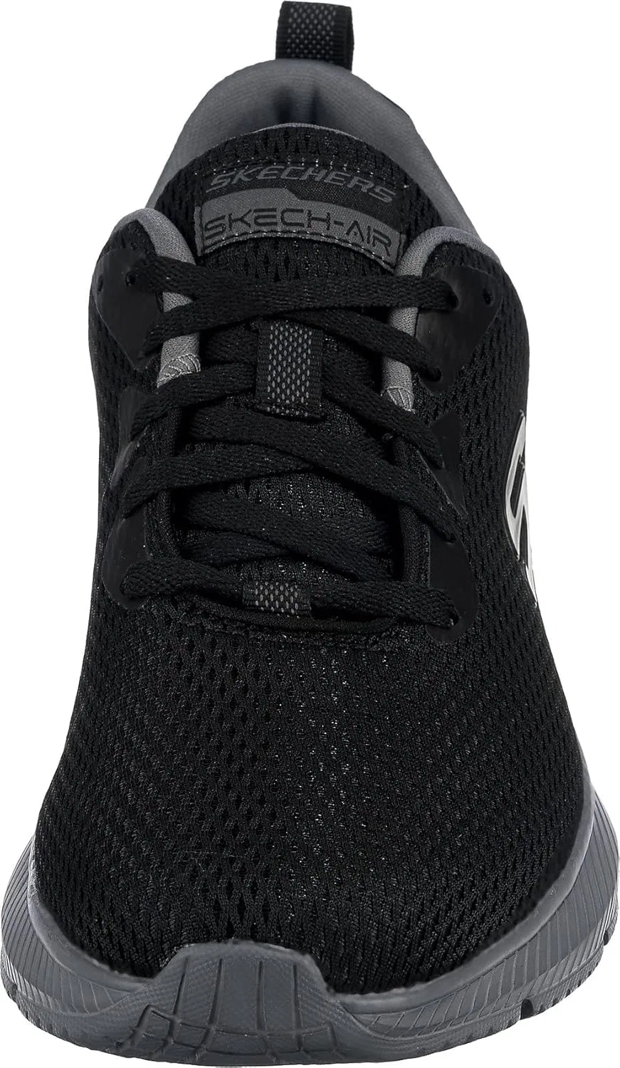 Кроссовки Skechers Herren Dyna-air, Black Mesh Charcoal Trim — фото 3