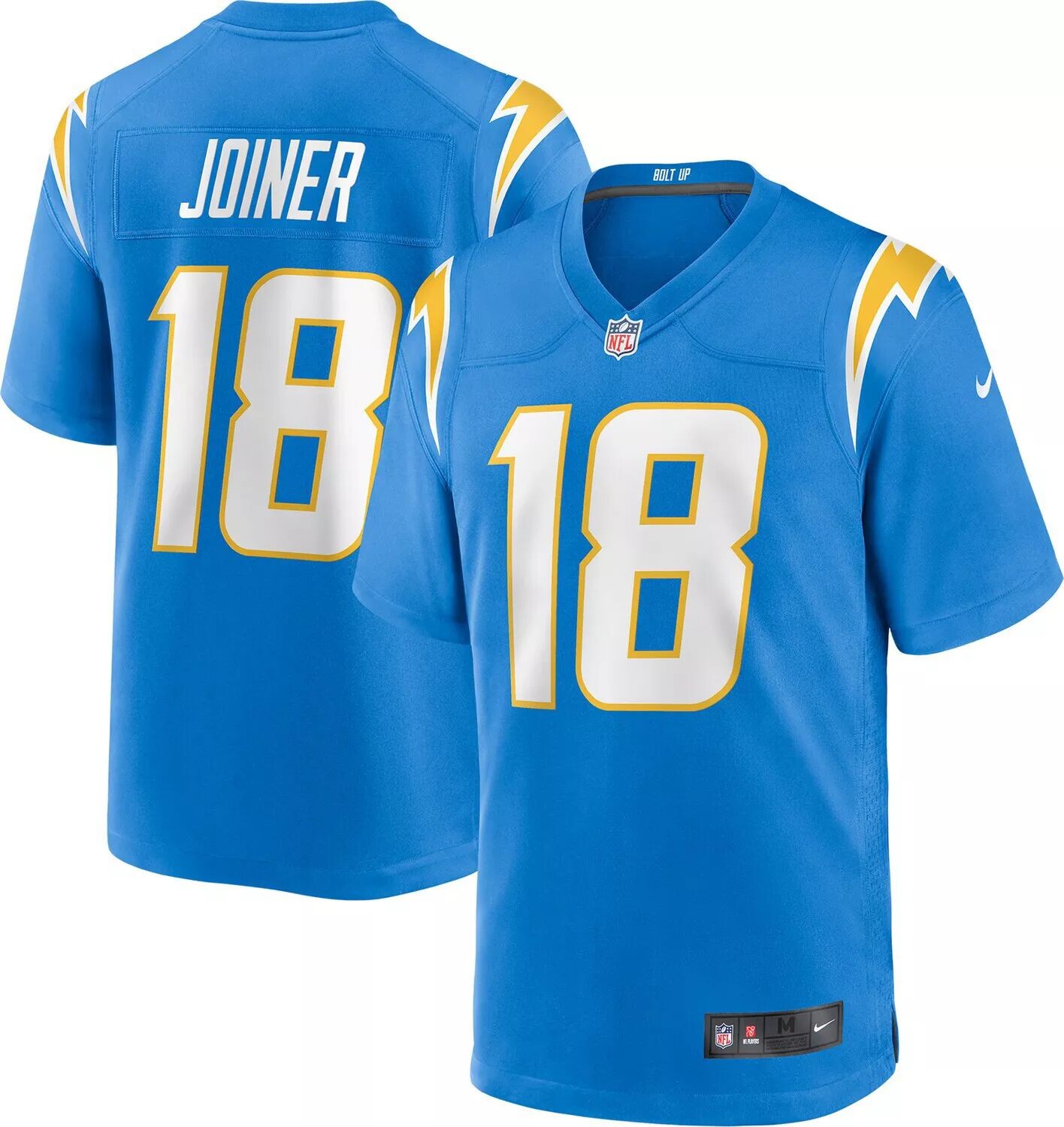 

Мужская футболка Charlie Joiner Powder Blue Los Angeles Chargers Game Retired Player Nike