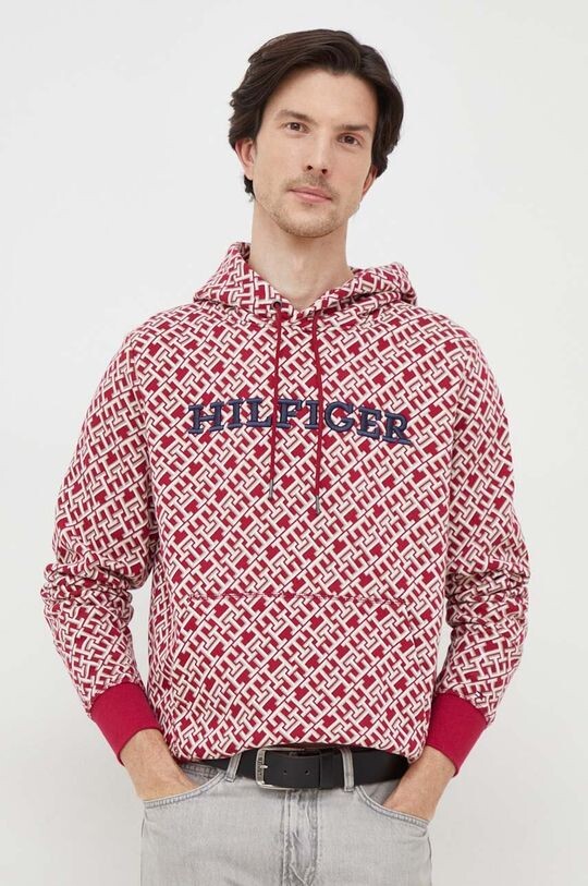 

Толстовка Tommy Hilfiger, бордовый, Красный, Толстовка Tommy Hilfiger, бордовый