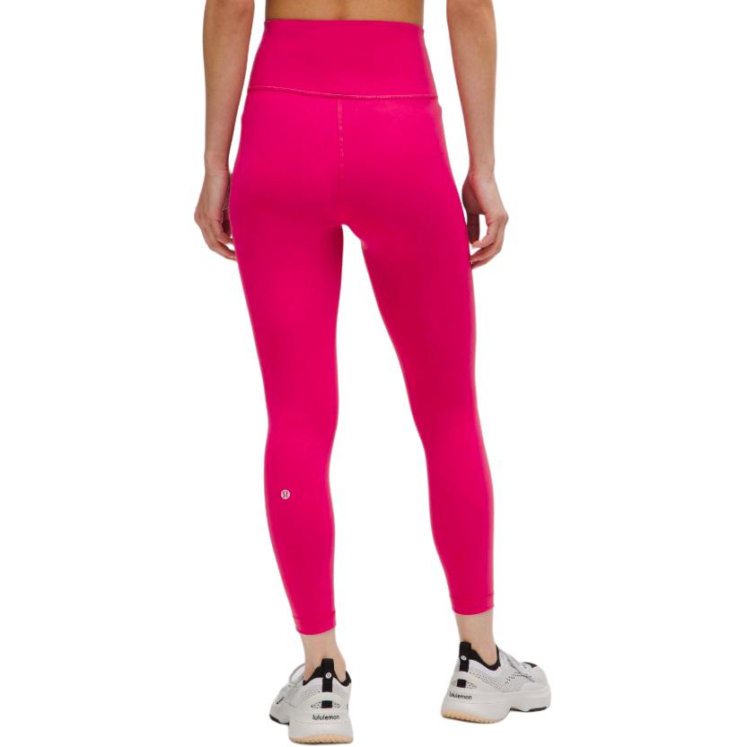 

Женские леггинсы Wunder Train Lululemon, raspberry jam powder/rbco
