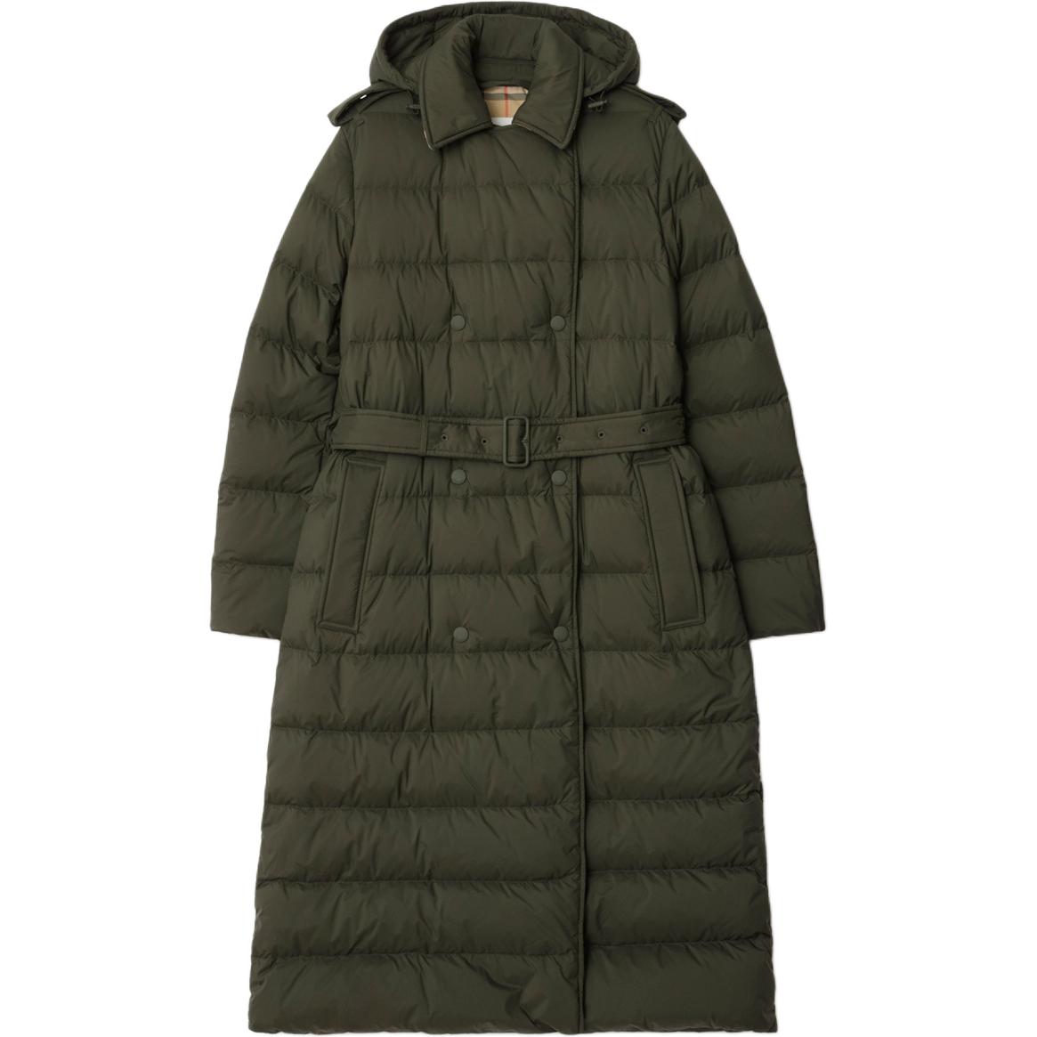 

Пуховая куртка FW25 для женщин Burberry, зеленый