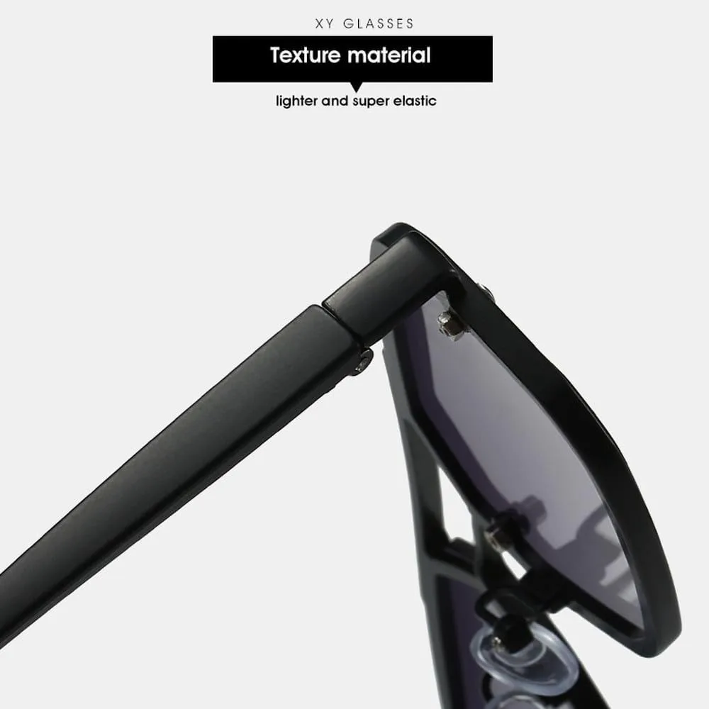 

Модные металлические женские солнцезащитные очки с двойной перемычкой, роскошные трендовые мужские солнцезащитные очки Drive Shades UV400 LVTFCO, Black Gradient Gray