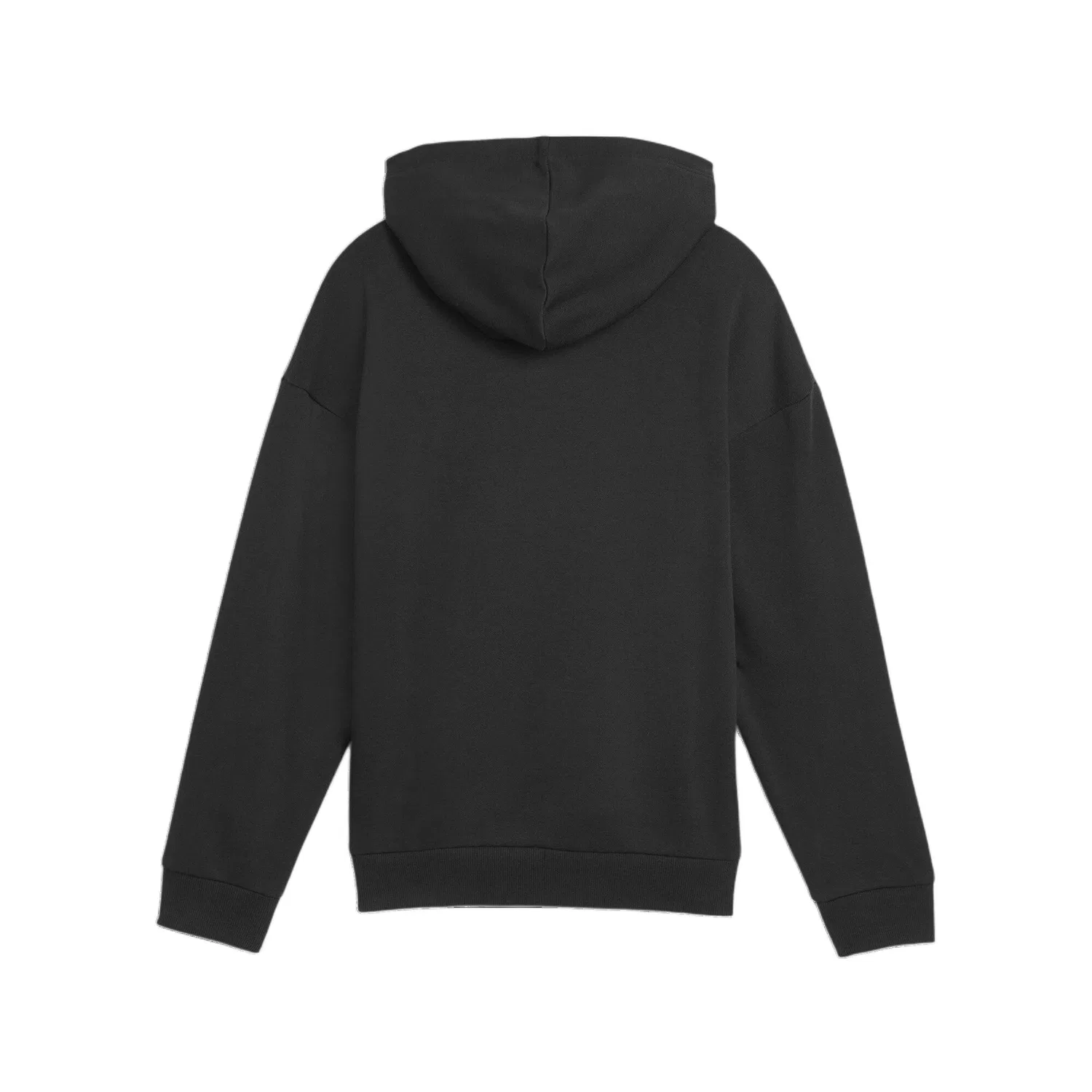Свитшот PUMA ESS+ScriptMetallic Hoodie с капюшоном черный/золото — фото 3