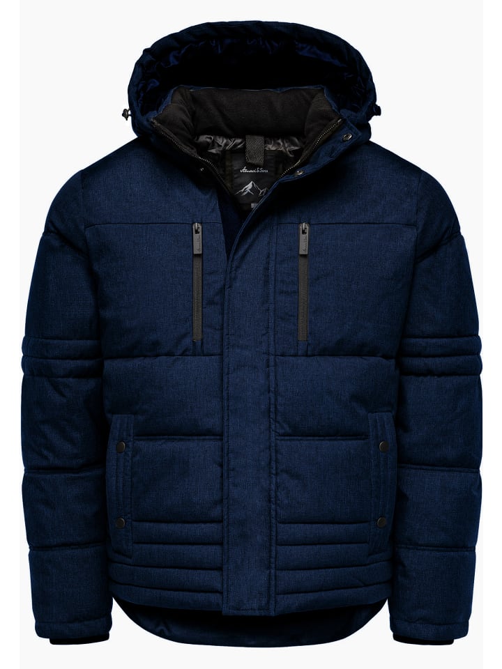 

Зимняя куртка COYOTE темно-синего цвета Amaci&Sons