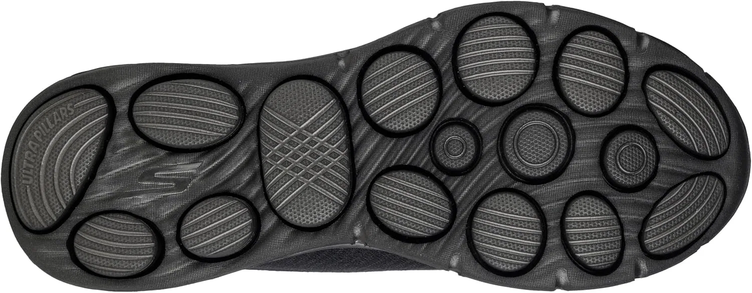 Мужские кроссовки Skechers Go Walk 8 Godfather, Black Textile — фото 3