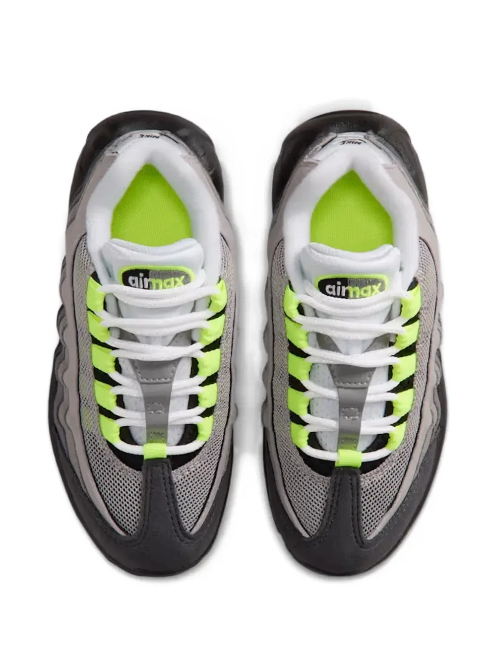 Кроссовки Air Max '95 на шнуровке Nike Kids, серый — фото 4