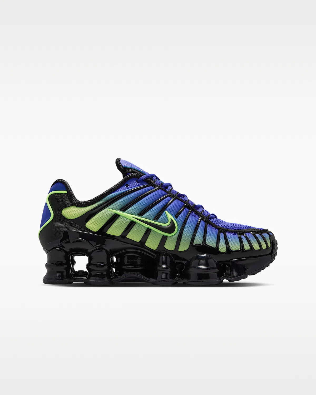 Детские кроссовки Nike Shox TL, Lapis/Volt Ice/Black — фото 3