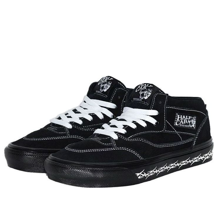 

Кеды Vans Supreme x Half Cab 'Barbed Wire - Black', черный