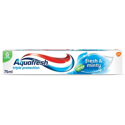 

Зубная паста Тройная защита Свежесть и мята 75 мл Aquafresh