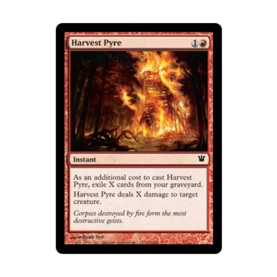 

CCG Жатвенный костер (клавиша C), MTG - Innistrad