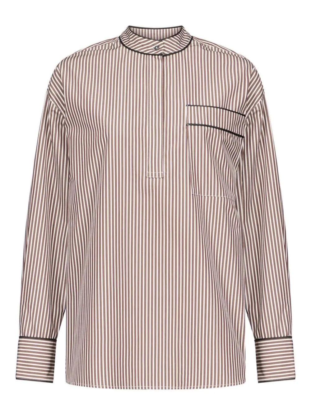 

Рубашка в полоску Verna Loulou De Saison, белый