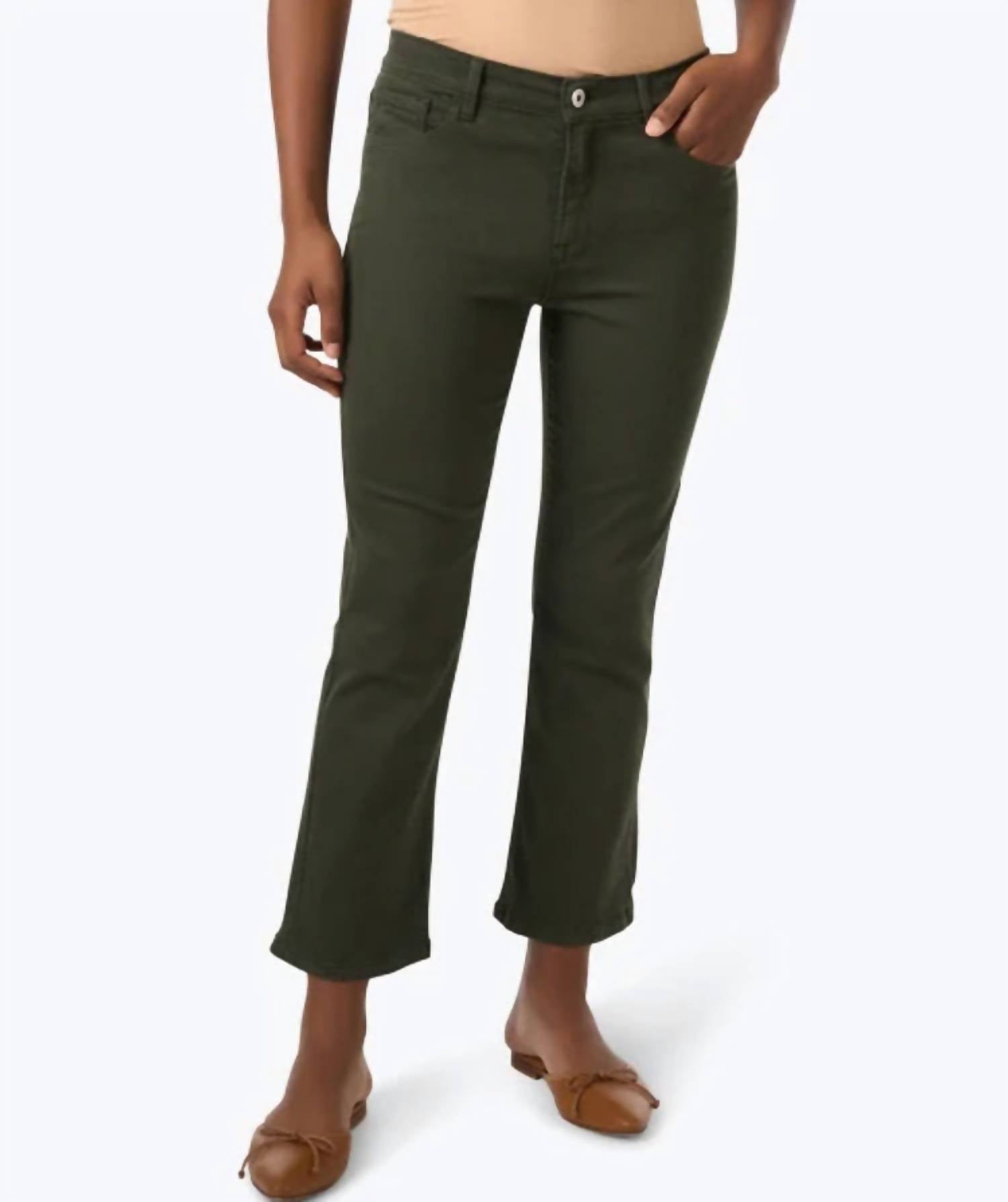 

Женские джинсы Bootcut из сосны Elliott Lauren, цвет pine