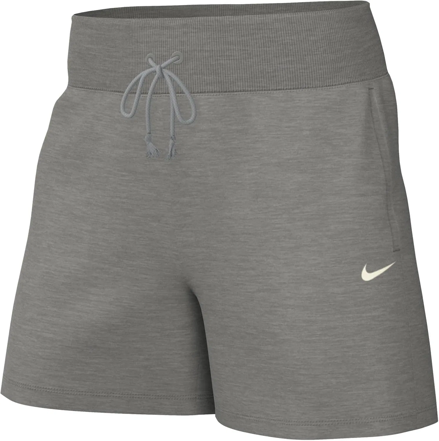 Женские шорты Nike Sportswear Phoenix Fleece, Dark Grey Heather/Sail