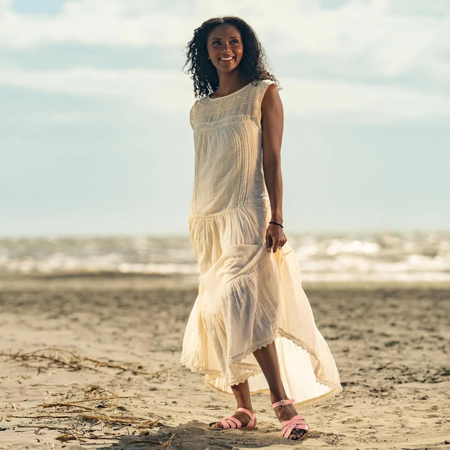 Сандалии кожаные Salt Water, розовый Salt Water Sandals — фото 2