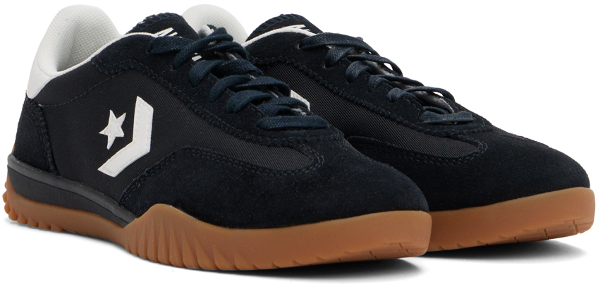 Черные кроссовки Run Star Trainer Low Top Converse, Black/Egret/Honey — фото 4