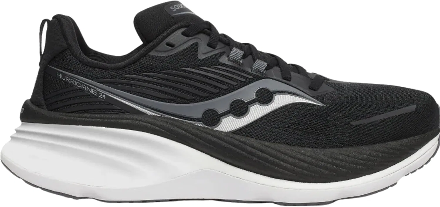Женские кроссовки Saucony Hurricane 24, 2-Black Carbon — фото 4