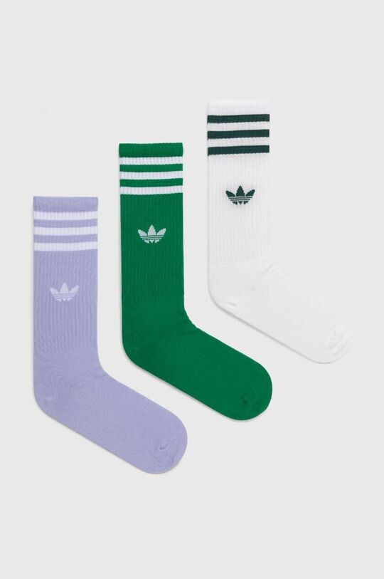 

3 штуки носков adidas Originals, фиолетовый
