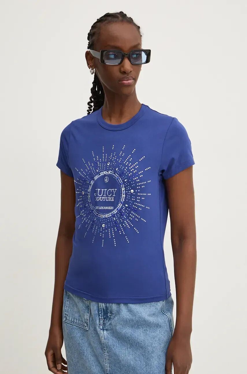

Футболка Juicy Couture ФУТБОЛКА HERITAGE CROWN, синий