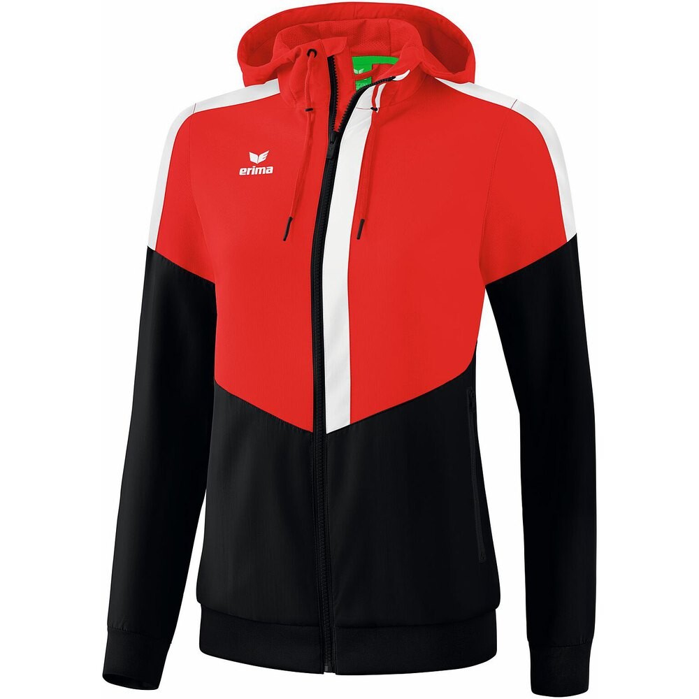 

Куртка Erima Hooded Tracktop Squad, красный