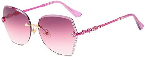 

Винтажные солнцезащитные очки 2027 года для женщин, мужские солнцезащитные очки в металлической оправе, защита от УФ-излучения UV400, фиолетовые, один размер MTZJH, One Color