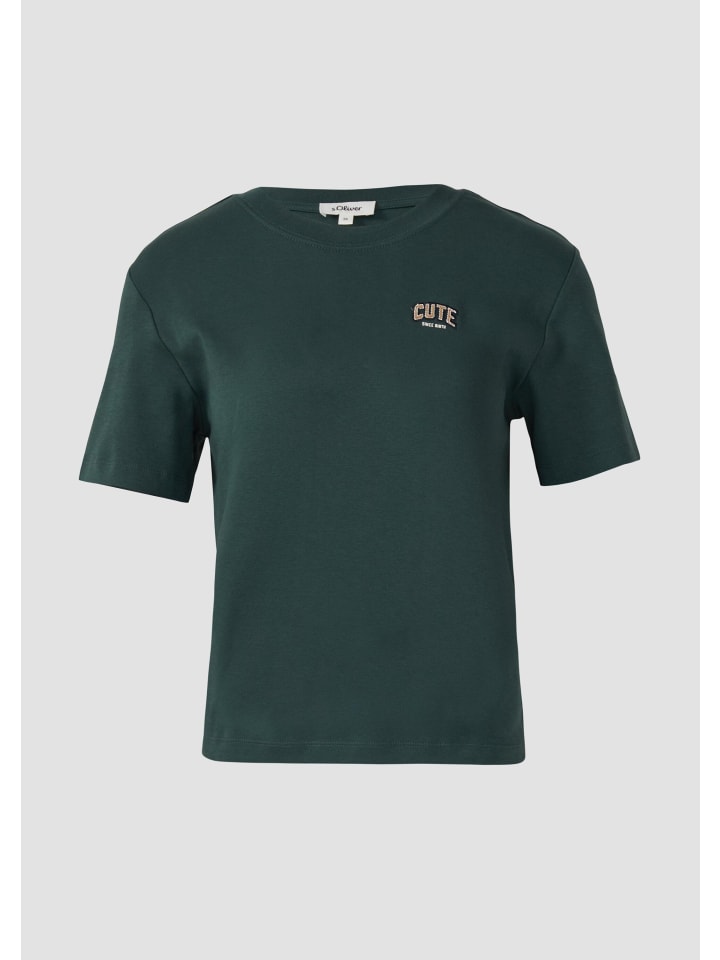 

Футболка цвета 69D0_fir green s.Oliver, Зеленый, Футболка цвета 69D0_fir green s.Oliver