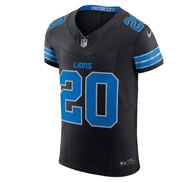 Футболка Detroit Lions Barry Sanders черная Nike — фото 3