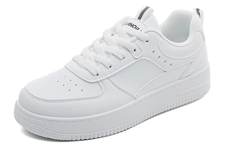 

Кроссовки HUANQIU Skateboard Shoes Women's Low-Top White, Белый, Кроссовки HUANQIU Skateboard Shoes Women's Low-Top White