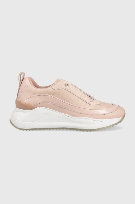 

Кроссовки HW0HW01371 INTERNAL WEDGE LACE UP Calvin Klein, розовый