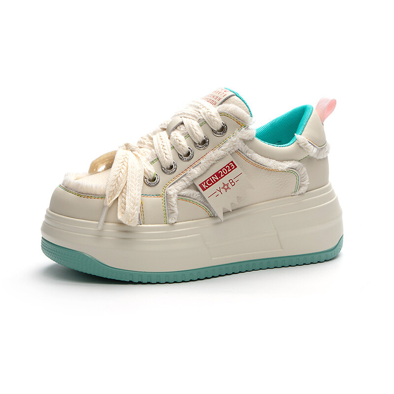 

Кроссовки NRDROFFICIAL Skateboarding Shoes Women's Low-top, бежевый