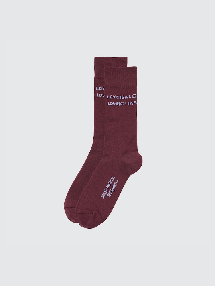

Носки Uniqlo, цвет 19 красный
