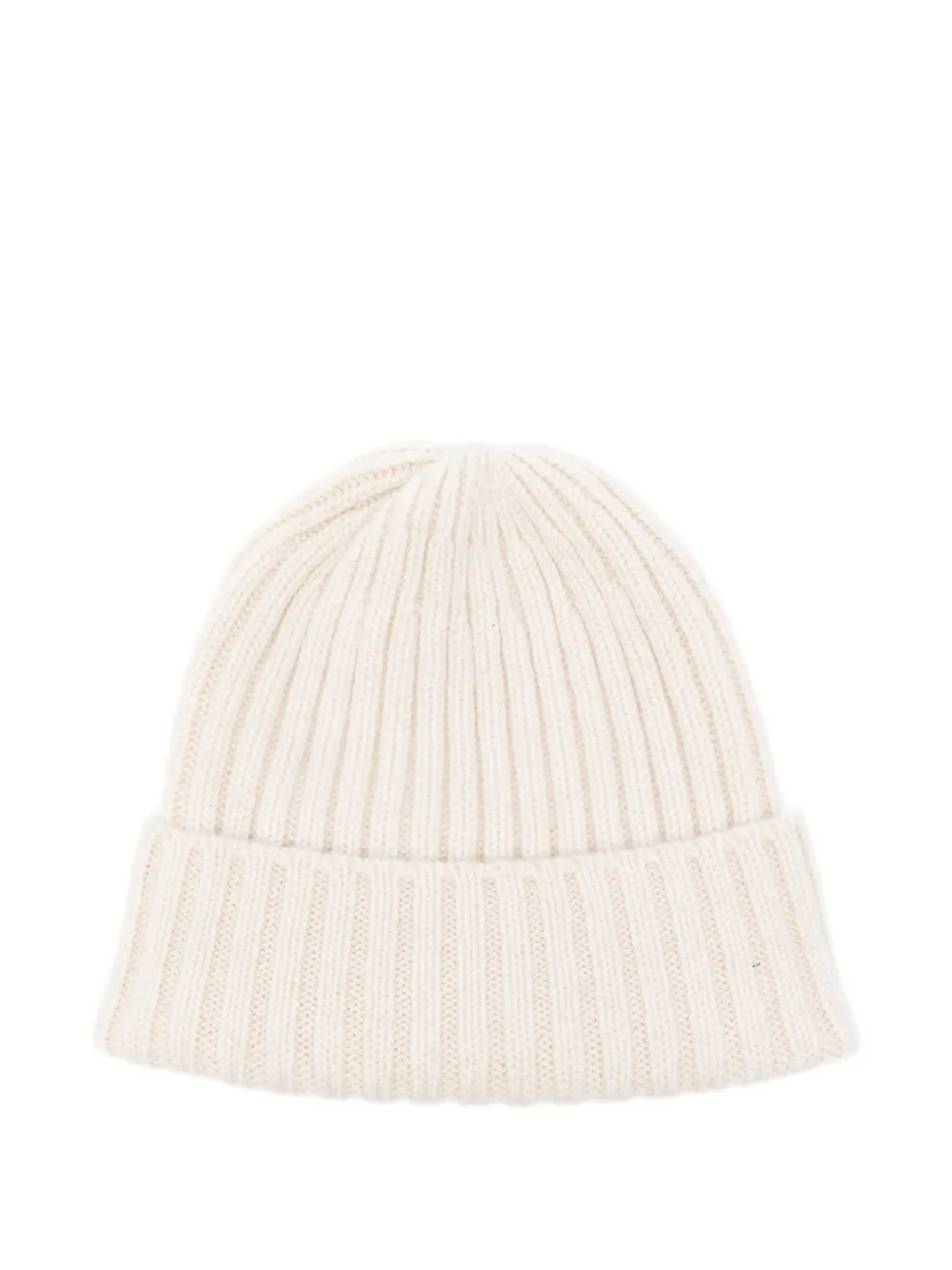 

Кашемировая шапка бини в рубчик Fedeli, нейтральный