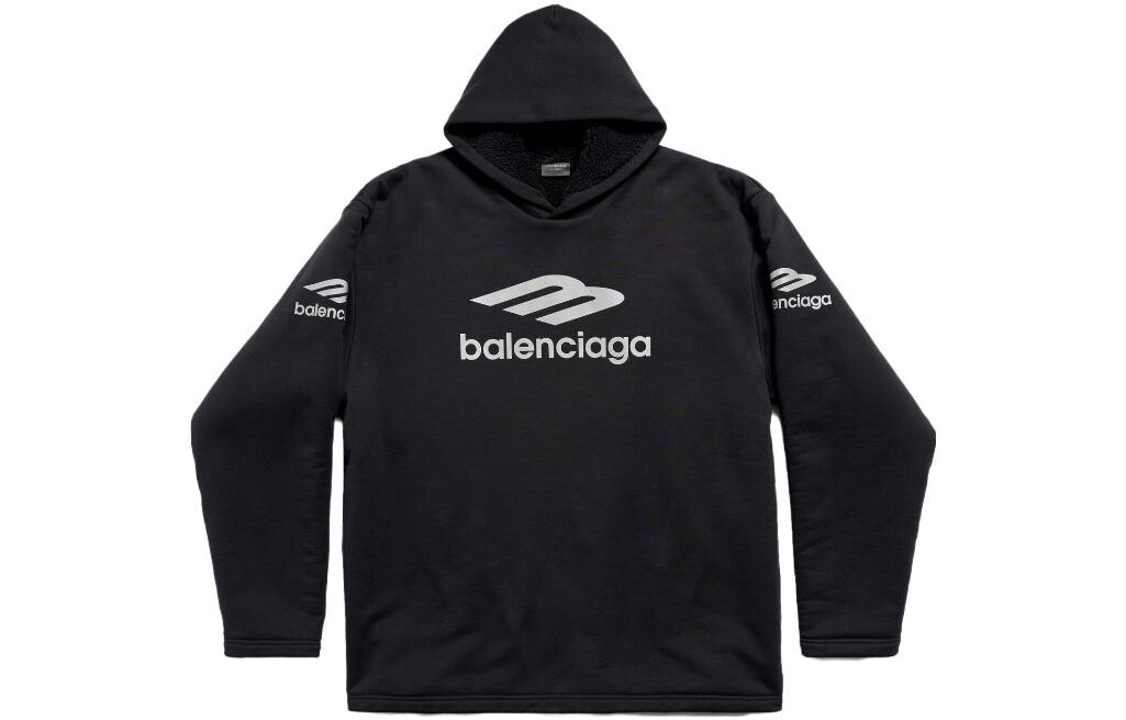 

Худи Balenciaga Sports Icon, черный